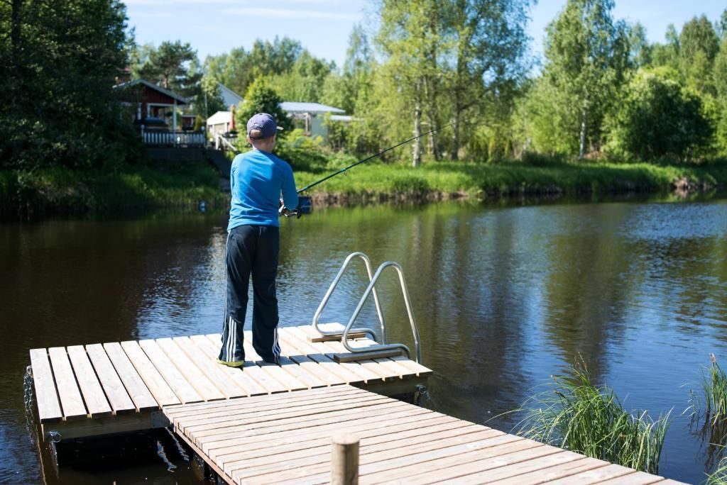 Дома для отпуска Rauhanlaakson Jokimökit Merikarvia-54